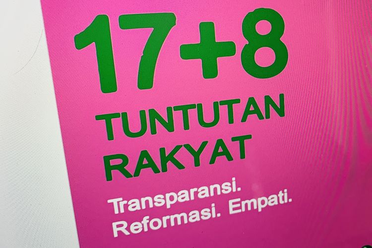 BEM Unpad Demo 5 September di DPR, Tagih 17+8 Tuntutan Rakyat