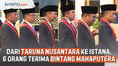 6 Alumni Taruna Nusantara Terima Tanda Kehormatan Bintang Mahaputera dari Prabowo