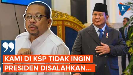 Satu Minggu jadi KSP, Qodari Pasang Badan Tak Mau Prabowo Disalahkan